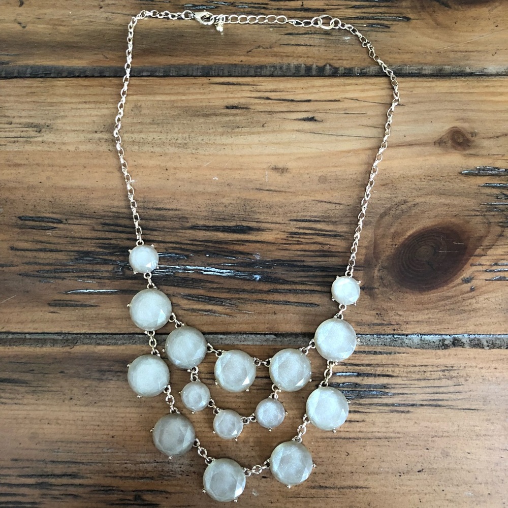 Champagne bubble necklace